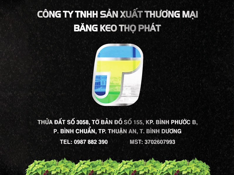 CÔNG TY TNHH SẢN XUẤT THƯƠNG MẠI BĂNG KEO THỌ PHÁT